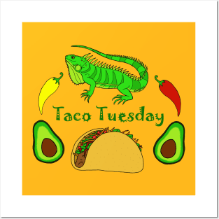 Taco Tuesday Posters and Art